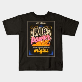 Mexican Power Kids T-Shirt